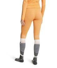 Falke Unterziehhose 3/4 Tight Wool-Tech (Merinowolle, warm und isolierend) Unterwäsche orange Damen